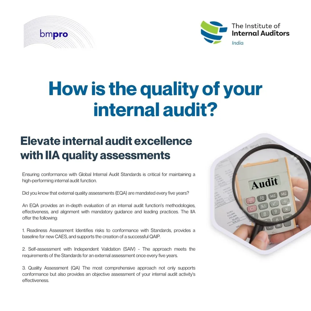 QAIP and internal audit quality
